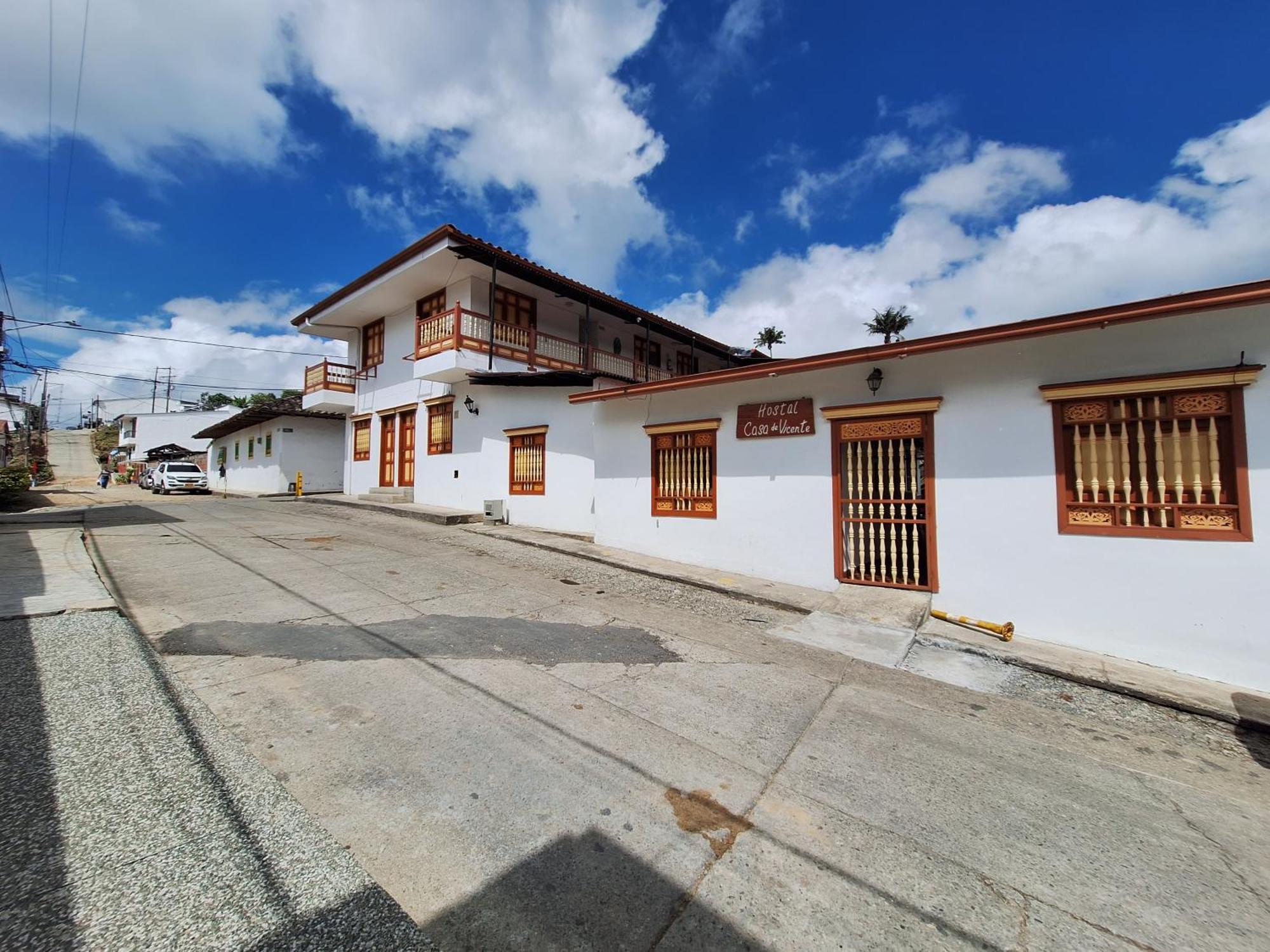 Hostal Casa De Vicente Salento Exterior photo